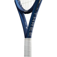 Wilson Tennis Racket Triad Three 113in/264g/Comfort Blue - Unstrung -